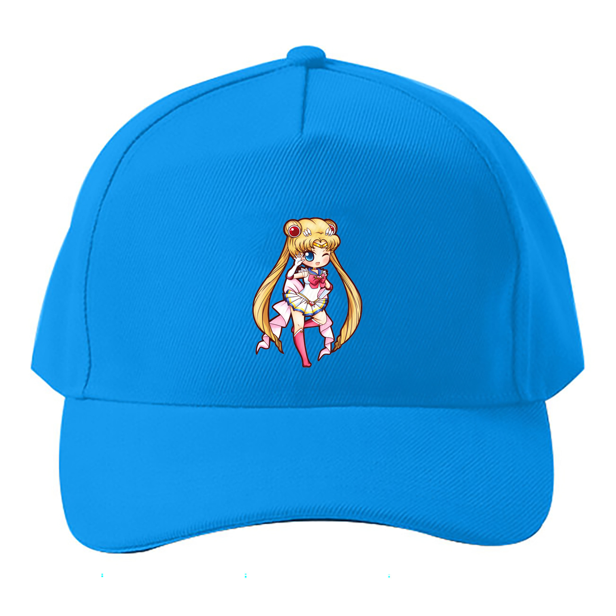 （画像用） 美少女戦士セーラームーン 月野 うさぎ つきの うさぎ Sailor Moon Tsukino Usagi ベースボールキャップ 綿100％ 男女兼用 帽子 スポーツ